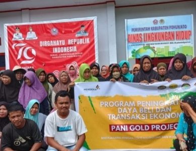 Tingkatkan Daya Beli Masyarakat Pohuwato, PGP Bagikan Voucher Belanja