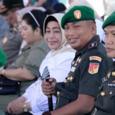 Wakil Bupati Pohuwato, Suharsi Igirisa, Hadiri Serah Terima Jabatan Danyonif 713 Satya Tama Gorontalo
