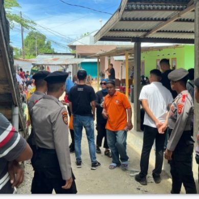 Pilkada, Gabungan OMP Polda Gorontalo Melakukan Pengamanan Intensif Kegiatan Kampanye Dialogis