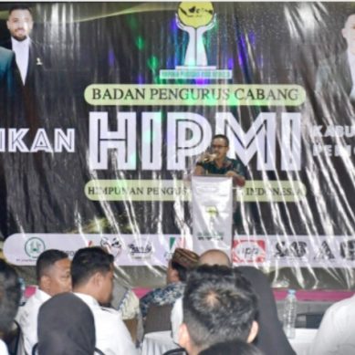 Sekda Iskandar Datau Motivasi HIPMI Kabupaten Pohuwato