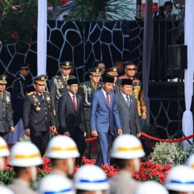 Presiden Jokowi Pimpin Upacara Hari Kesaktian Pancasila di Lubang Buaya, Kapolri Turut Mendampingi