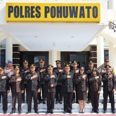 Kapolres Pohuwato Pimpin Upacara Hari Kesaktian Pancasila