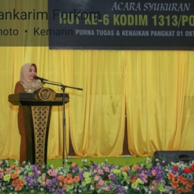 Plt Bupati Suharsi Igirisa Hadiri Syukuran HUT Ke – 6 KODIM 1313 Pohuwato