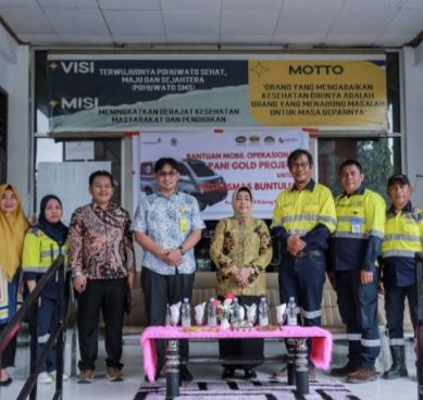 Bentuk Komitmen, Kembali PGP Bantu Pemkab Pohuwato Satu Unit Mobil Kesehatan