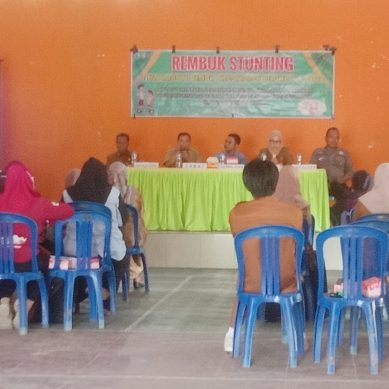Optimalkan Pemenuhan Gizi, Desa Lobuto Timur Gelar Rembug Stunting