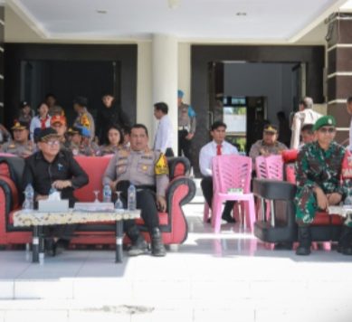 Sekda Iskandar Datau Hadiri Apel Pasukan Operasi Zebra Otanaha 2024