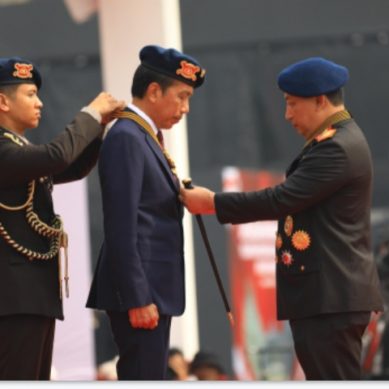 Anugerahi Presiden Jokowi Loka Praja Samrakshana, Kapolri: Bentuk Penghormatan Institusi