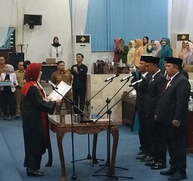 SAH, DPRD Lahat Kini Miliki Unsur Pimpinan Definitif, Ini Pinta Mereka