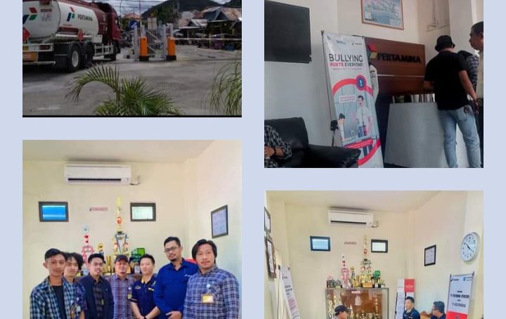 Soroti Penyaluran BBM Subsidi di SPBU Randangan, Mahmudin Mahmud Sambangi PT. Pertamina Terminal Gorontalo