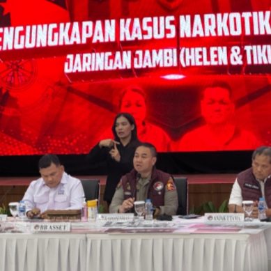 Bareskrim Polri ungkap Jaringan Narkoba Wilayah Jambi H dan DS
