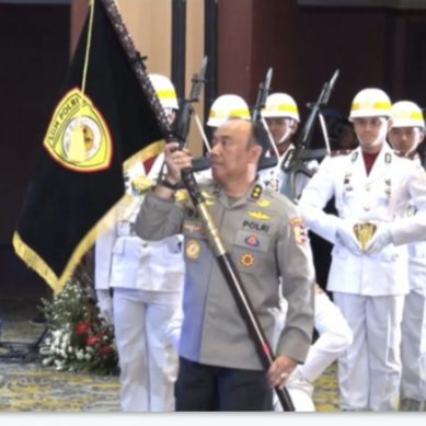 Kukuhkan Pataka Daksha Prasastya, Komitmen SSDM Polri Cetak SDM Unggul Wujudkan Indonesia Emas 2045