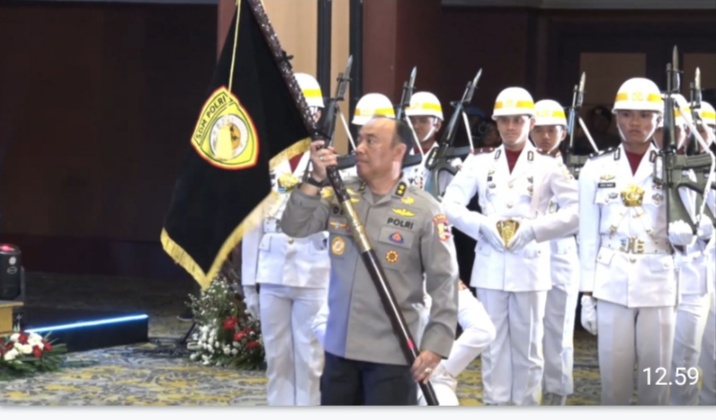 Kukuhkan Pataka Daksha Prasastya, Komitmen SSDM Polri Cetak SDM Unggul Wujudkan Indonesia Emas 2045