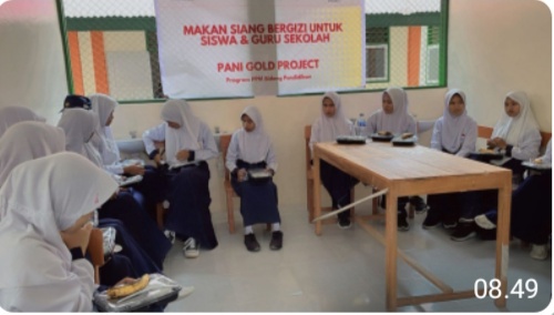 PGP Luncurkan Pemberian Makan Siang Bergizi Untuk Siswa