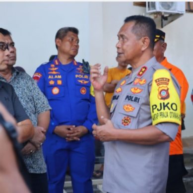 Pasca Kecelakaan Pesawat SAM Air, Polda Gorontalo Lakukan Berbagai Peranan Penting
