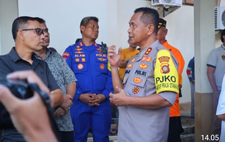 Pasca Kecelakaan Pesawat SAM Air, Polda Gorontalo Lakukan Berbagai Peranan Penting