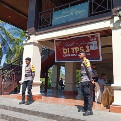 Satgas OMP Polda Gorontalo, Berikan Rasa Aman Terhadap Kampanye 