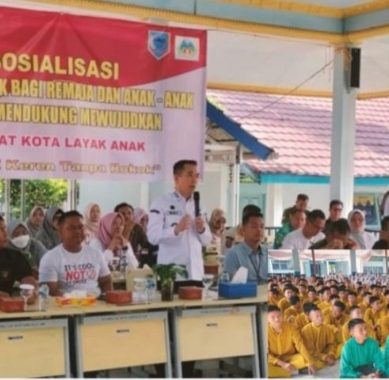 Buka Sosialisasi Bahaya Merokok, Ini Pesan PJ Bupati Lahat Pada Seluruh Peserta 
