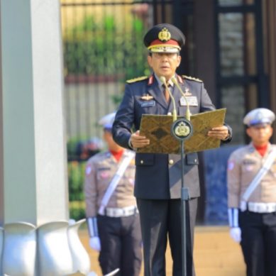 Mabes Polri Gelar Upacara Sumpah Pemuda: Indeks Pembangunan Pemuda Harus Ditingkatkan