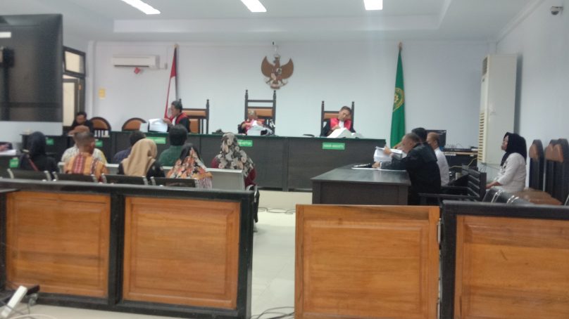 Sidang Perkara Kasus BST Poptim, Kades Bunto Di Hadirkan Sebagai Saksi