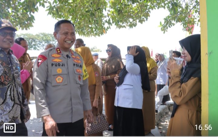 Kapolda Gorontalo Pantau Program Makan Gratis