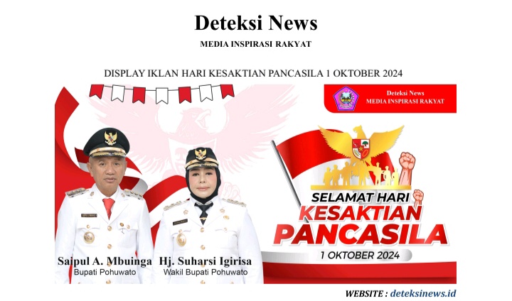 SELAMAT HARI KESAKTIAN PANCASILA (1 Oktober 2024)