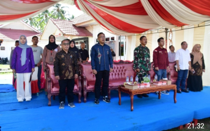 Asisten Administrasi Umum Hadiri Simulasi Pemungutan Suara Dan Penghitungan Kertas Suara di KPU Pohuwato