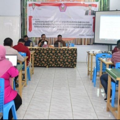 Sekda Iskandar Datau Hadiri Uji Publik 2 Buah Ranperda