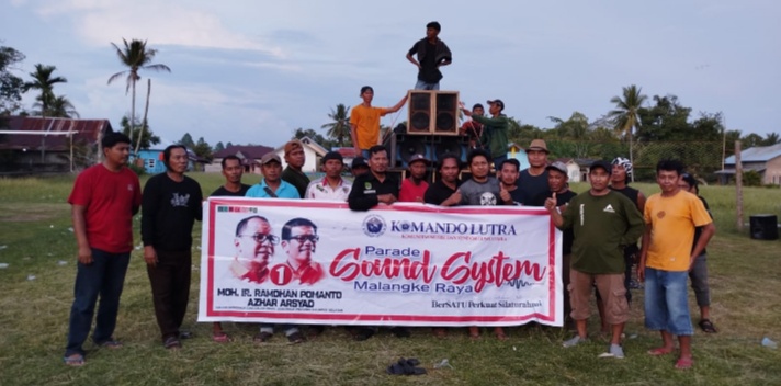 Parade Sound System Didukung Danny-Azhar, Komando Lutra Harap DIA Terpilih di Pilgub Sulsel