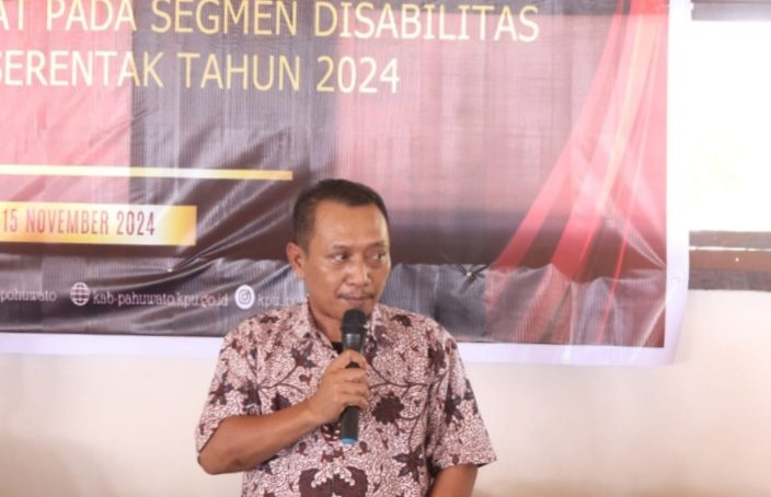 KPU Pohuwato Tingkatkan Partisipasi Pemilih Kelompok Disabilitas