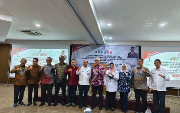 Perjanjian Kerjasama Antara Pemprov Gorontalo Dan Kabupaten Kota Di Sepakati