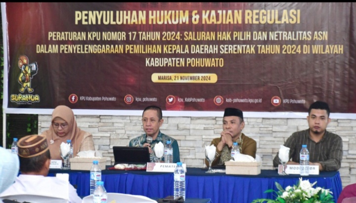 Plt Bupati Hadiri Kajian Regulasi Peraturan KPU Nomor 17 Tahun 2024
