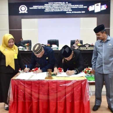 Bupati Pohuwato Saipul Mbuinga Hadiri Rapat Paripurna Ke – DPRD
