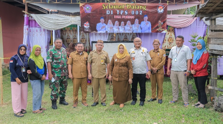 Wabup Pohuwato Tinjau Kesiapan TPS