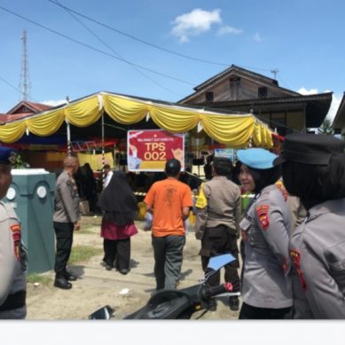 Pastikan Keamanan Pilkada 2024, Gabungan Satgas OMP Polda Gorontalo Patroli Ke Lokasi TPS