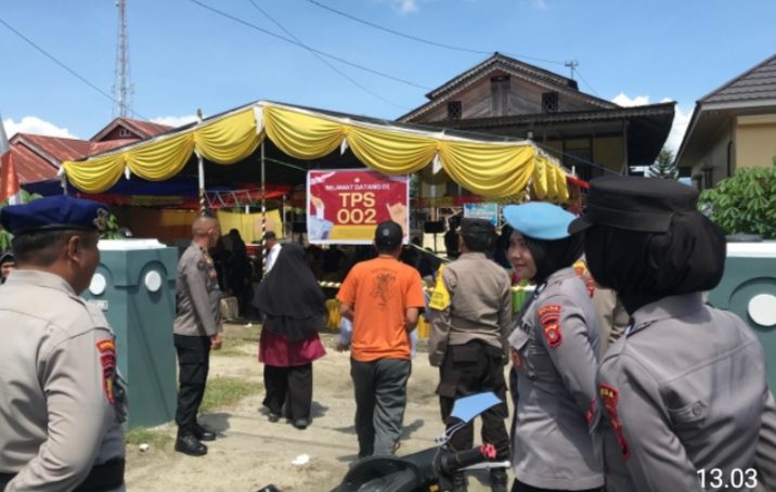 Pastikan Keamanan Pilkada 2024, Gabungan Satgas OMP Polda Gorontalo Patroli Ke Lokasi TPS
