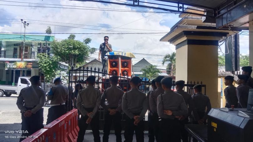 Konsisten Dengan Laporannya, Mahmudin Kembali Datangi Mapolda Gorontalo