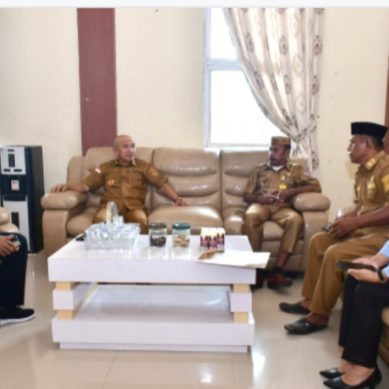Bahas Kualitas Air Makin Keruh, Bupati Gelar Rapat Dengan Plt. Direktur PDAM