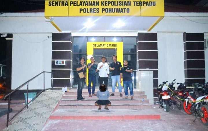 Tim Resmob Otanaha Polda Gorontalo Dan Pohuwato Pohuwato Amankan Pelaku DPO Kasus Pencabulan