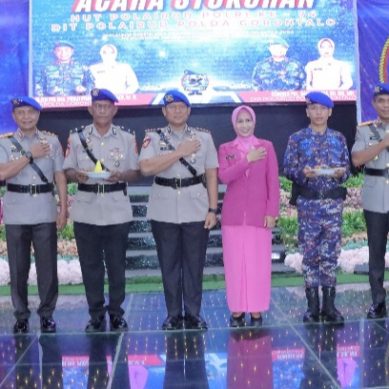 Kapolda Gorontalo Hadiri Syukuran HUT ke-74 Polairud Polri Tahun 2024