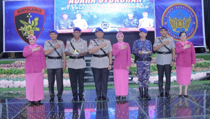 Kapolda Gorontalo Hadiri Syukuran HUT ke-74 Polairud Polri Tahun 2024