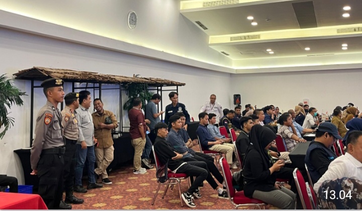 Polda Gorontalo Jaga Kondusifitas Rekapitulasi Suara Kota Gorontalo