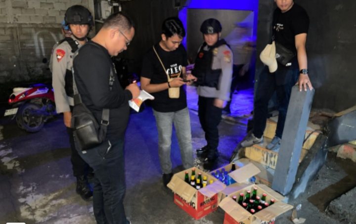 Polda Gorontalo Sita  Miras Berbagai Jenis