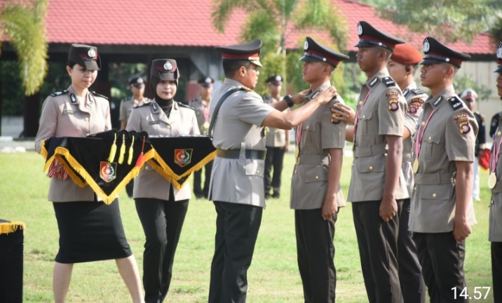 Polda Gorontalo Lantik 107 Bintara Polri Gelombang II Tahun 2024