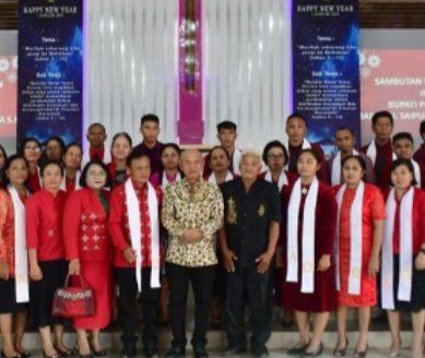 Hadiri Natal Di Londoun, Ini Pesan Pesan Bupati Pohuwato Saipul Mbuinga