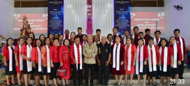 Hadiri Natal Di Londoun, Ini Pesan Pesan Bupati Pohuwato Saipul Mbuinga