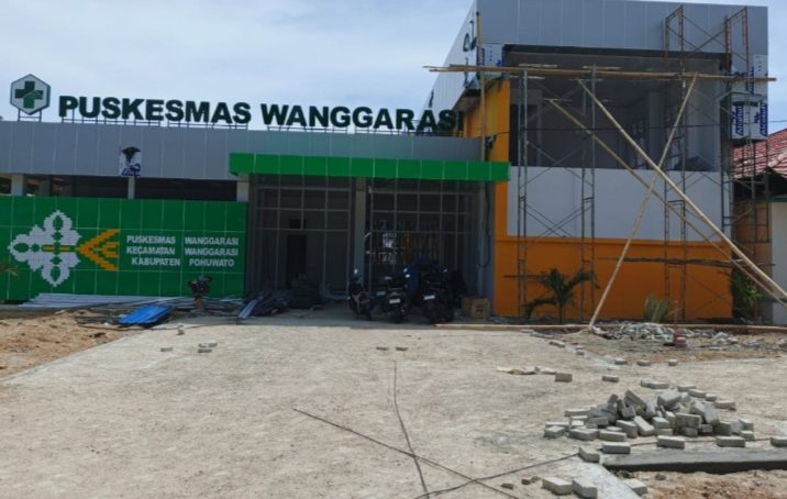 LPKP Pohuwato Soroti Pekerjaan Puskesmas Wanggarasi