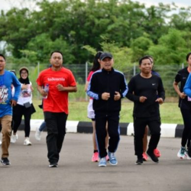 Bupati Pohuwato Hadiri Kegiatan Fun Run Memeriahkan HUT  ke-23 Kecamatan Randangan