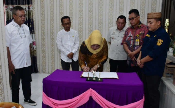 Herdi Poha Resmi Plt. Kadis Perhubungan Pohuwato