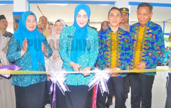 Resmikan Gedung Baru Kantor Camat Kecamatan Kota Lahat, Ini Pesan PJ. Bupati Lahat Kepada Camat dan Jajarannya