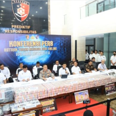 Sita Aset Rp 61 Miliar, Polri Ungkap Tiga Kasus Besar Judi Online Sindikat Internasional